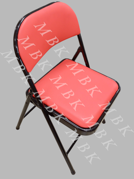 Chaise pliante rembourrée