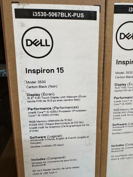 Dell inspiron 15