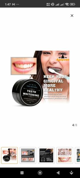 Blanchisseur des dents