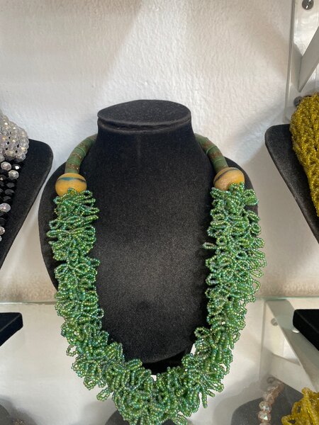 Beaded necklaces