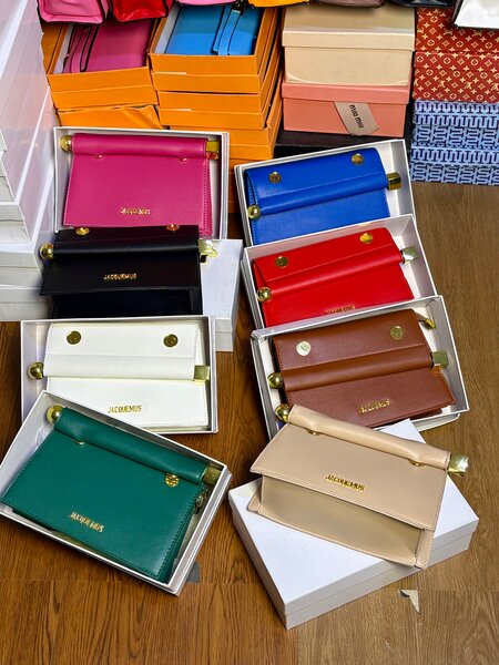 Pochette en cuir élégante