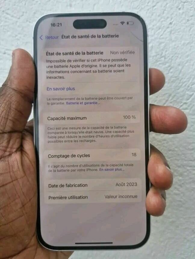 iPhone Blanc État Neuf