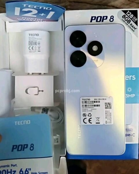 Tecno Pop 8 Smartphone 128GB