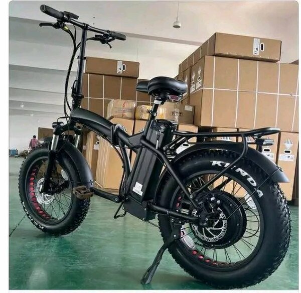Vélo électrique pliant robuste
