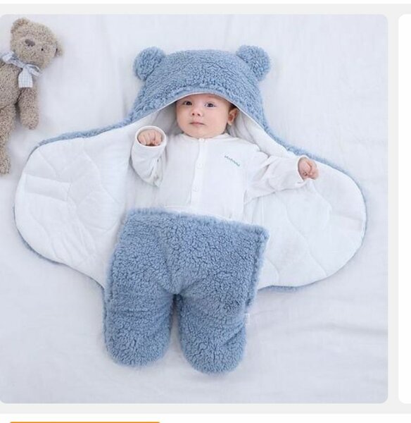 Couverture bébé ourson