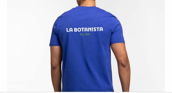 T-shirt blanc logo moderne