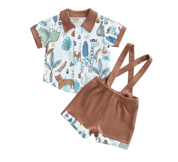 Ensemble bébé animaux mignon