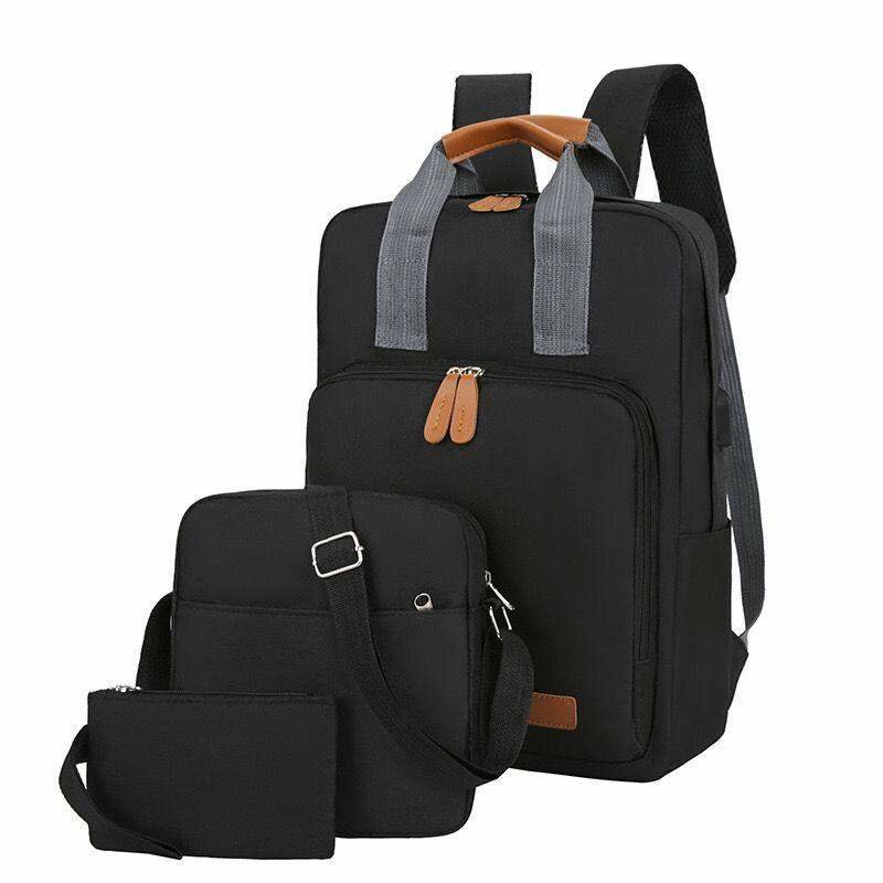Quality 3 in 1 laptop bag travel school backpack