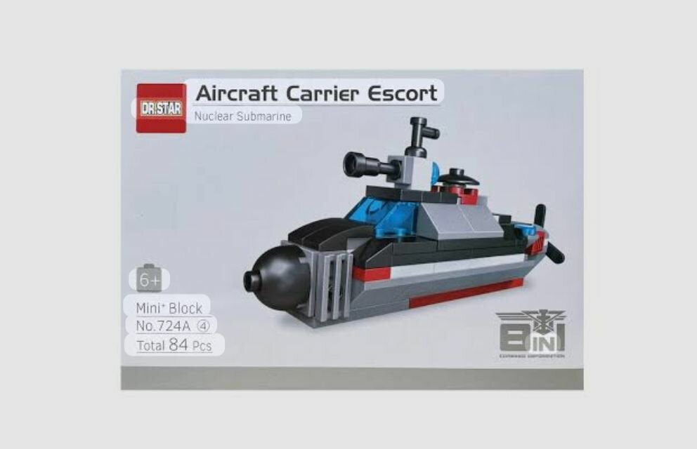 Mini Blocs Sous-marin Nucléaire