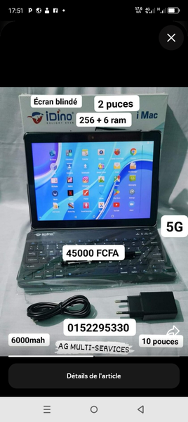 Tablette iDino 10 pouces 5G