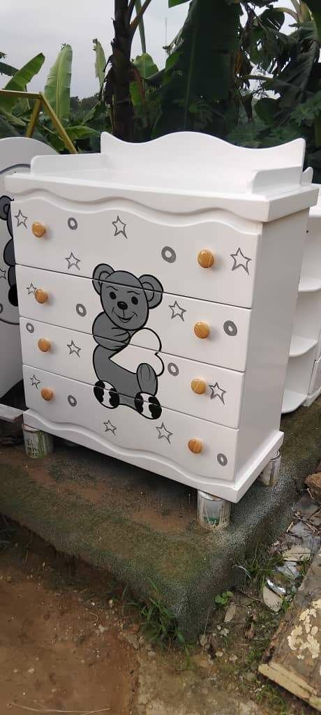Commode Bébé avec Ours