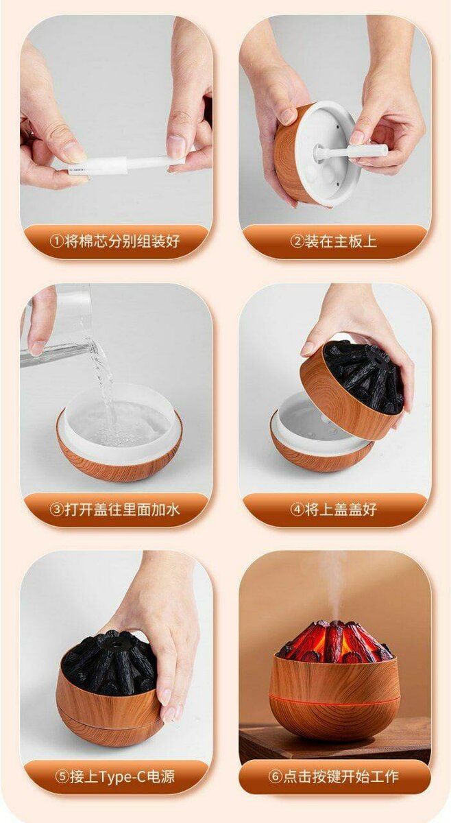 Diffuseur Humidificateur LED