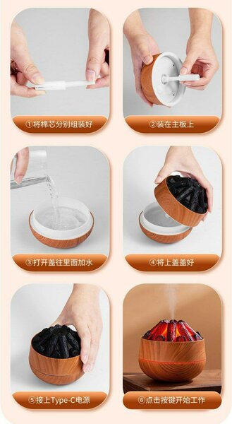 Diffuseur Humidificateur LED