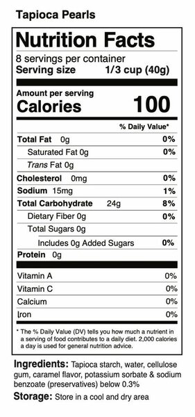 Tapioca pearl (Boba)