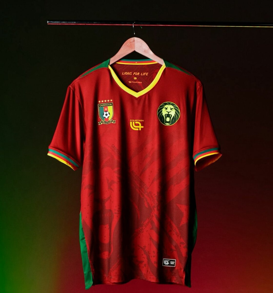 Maillots Équipe Cameroun