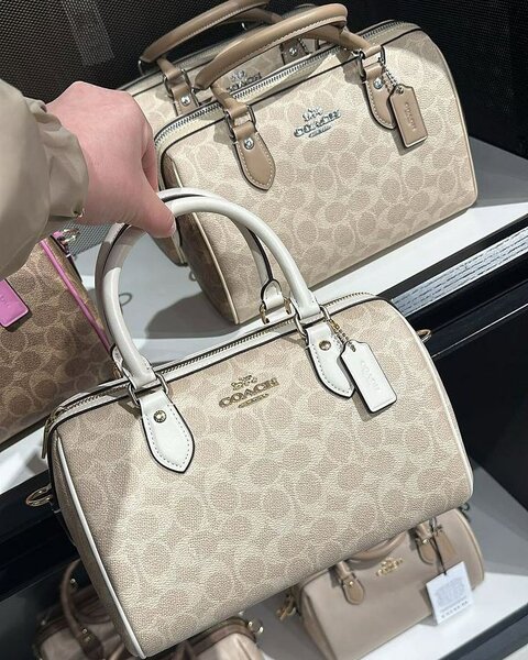 Sac à main femme COACH en cuir