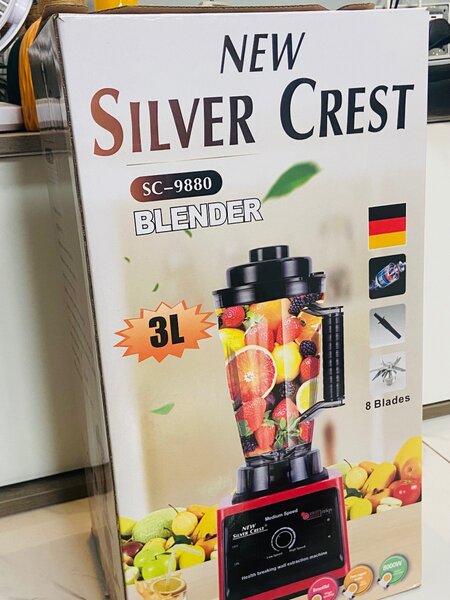 2 in 1 Silver Crest Blender 3L