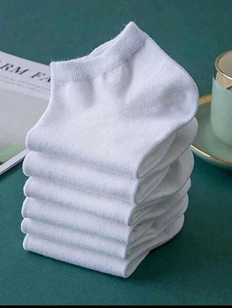 Chaussettes blanches respirantes