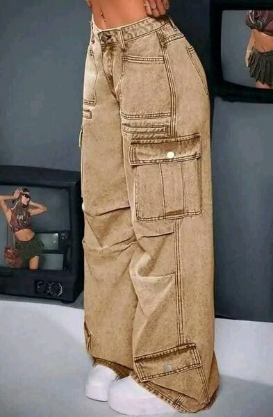 Pantalon cargo femme tendance