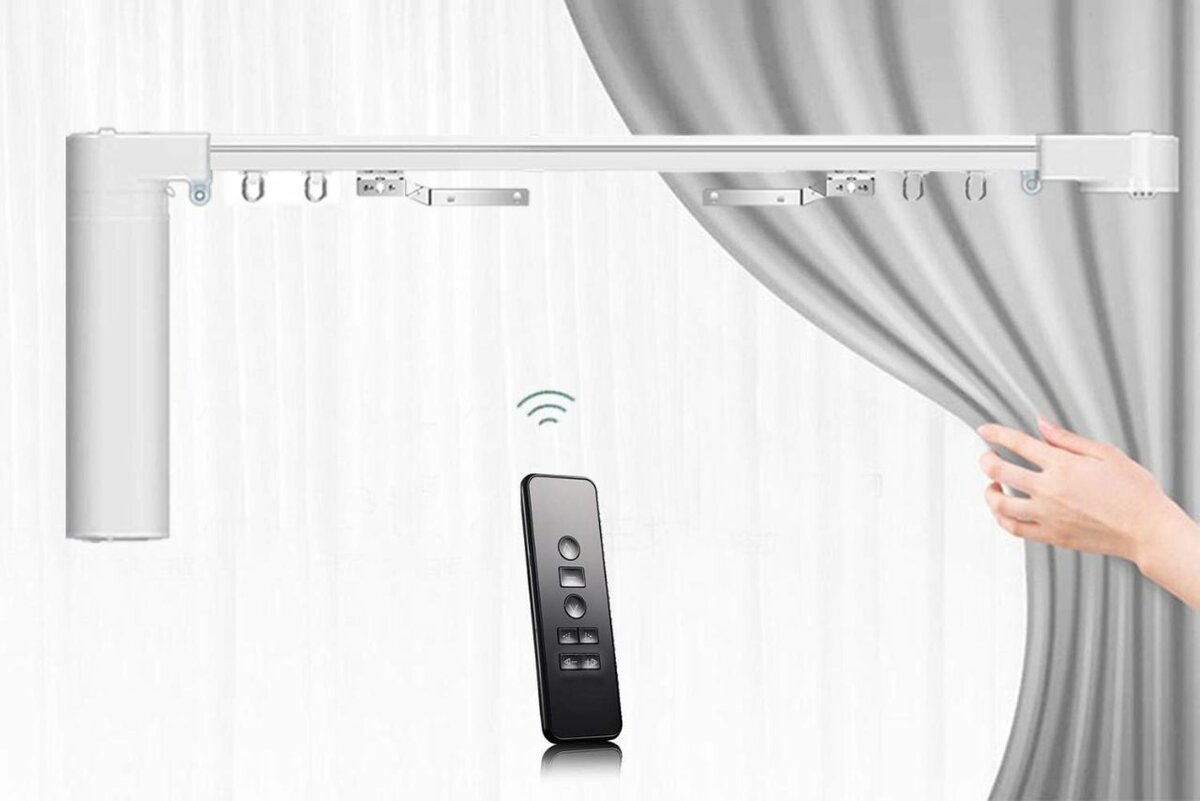 Smart Curtains track