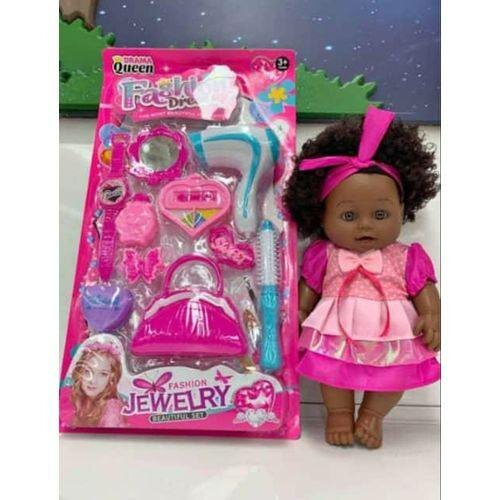 Poupée de 30cm+accessoires