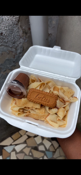 Fettuccine Nutella biscuits