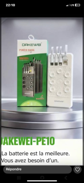 Power Bank Dakewei 10000mAh
