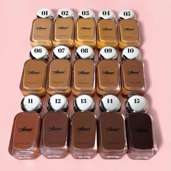 Liquid Foundation - 15 Shades