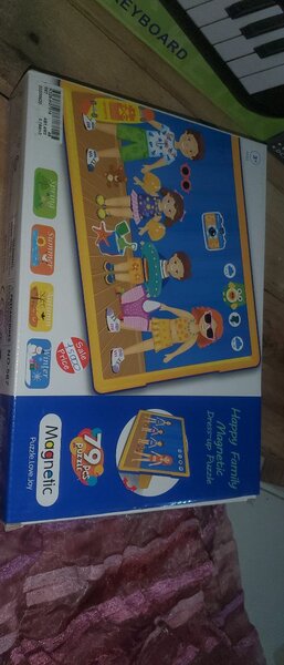 Magnétique dress up puzzle