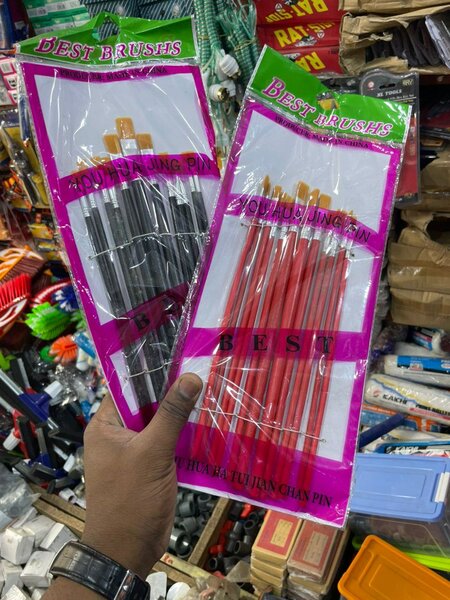 Pinceaux d'artiste 12 pièces