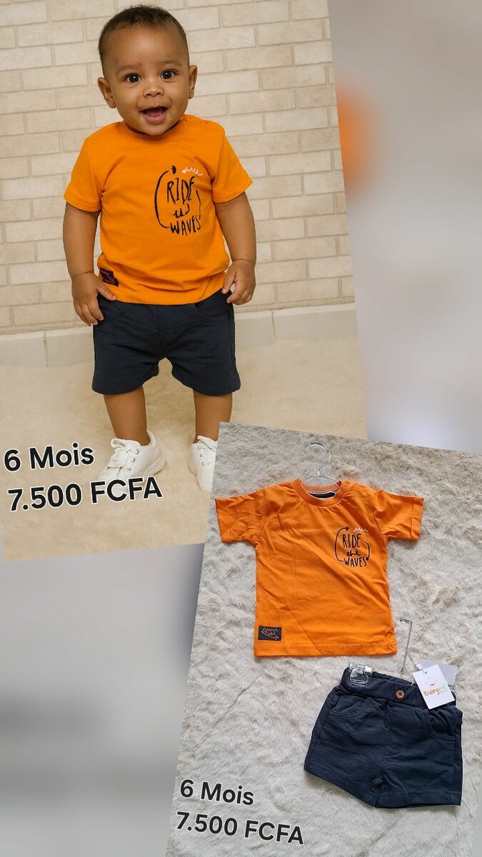 Ensemble Bébé Élégant