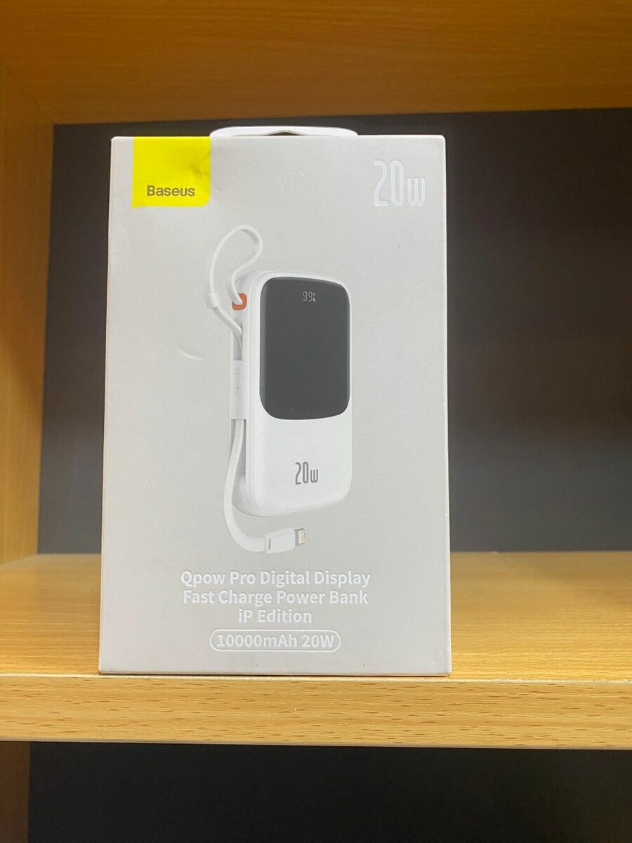 Baseus Qpow Pro Digital Display Fast Charge Power Bank 10000