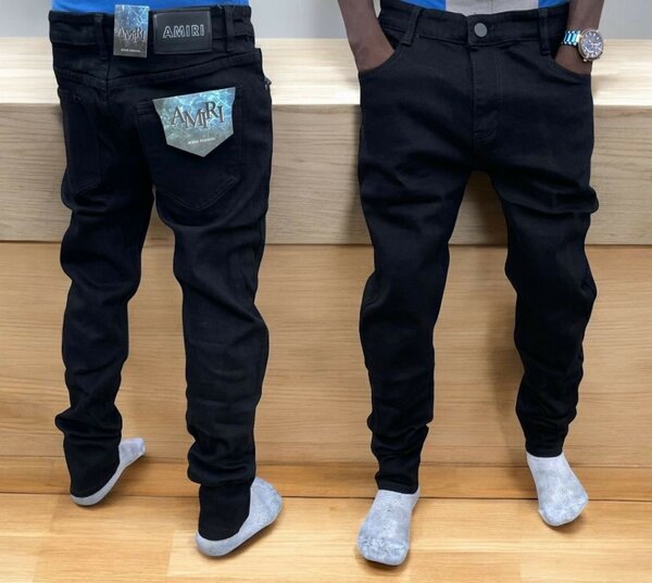 Jeans noirs Amiri élégants