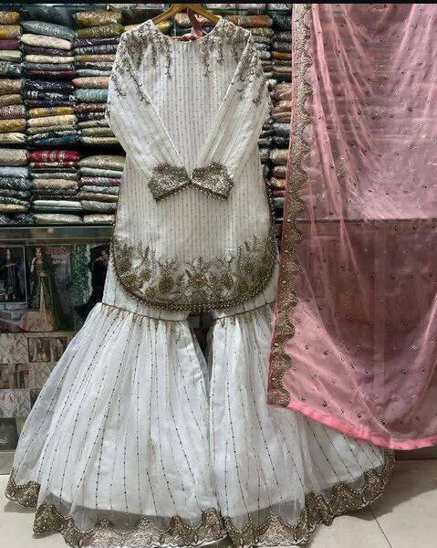 Ladies 3pc weddings sharara