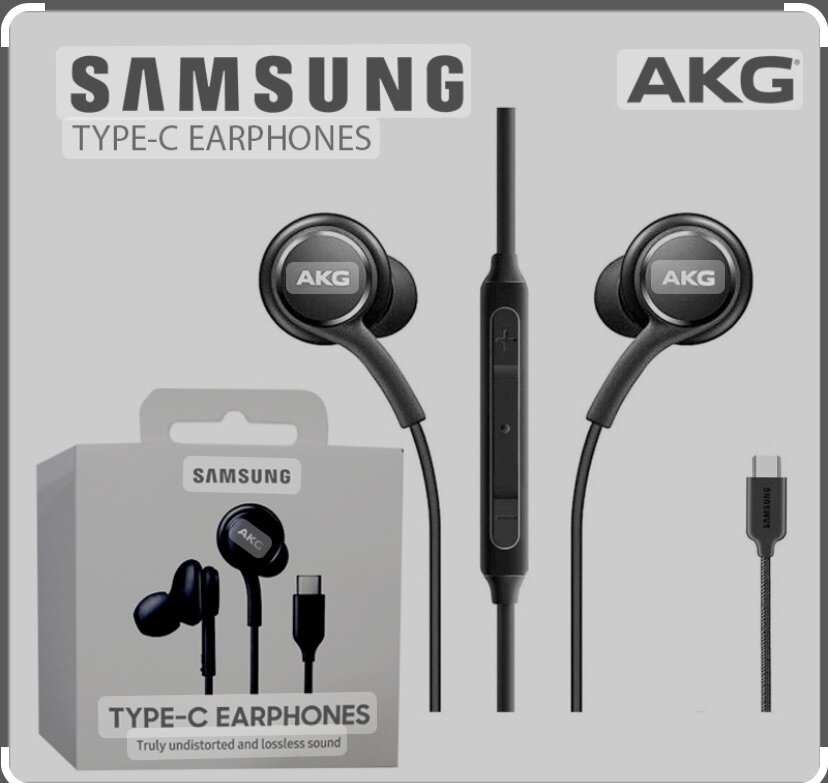 iPhone cap and Samsung AKG