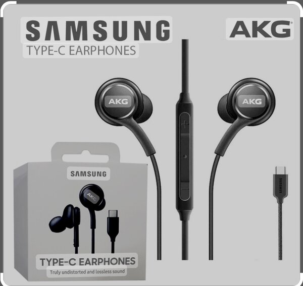 iPhone cap and Samsung AKG