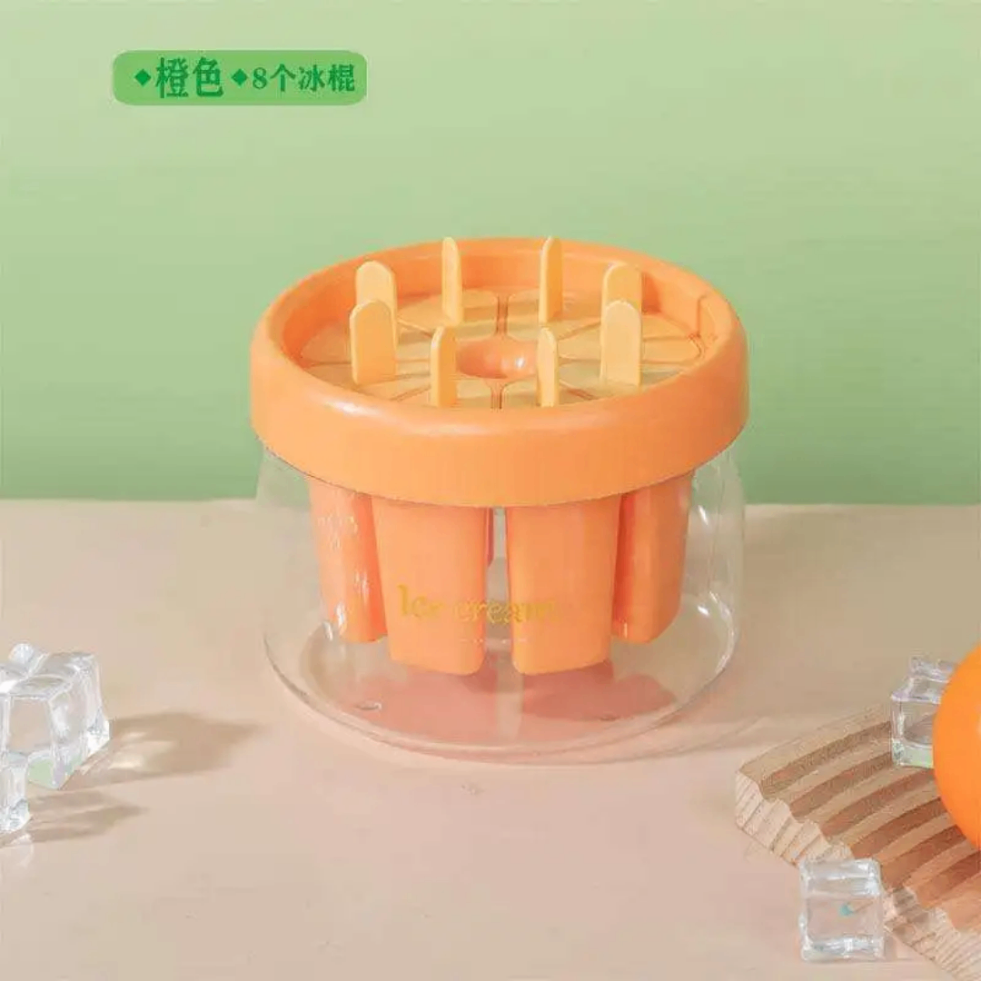 Moule à glace popsicle 8 pièces