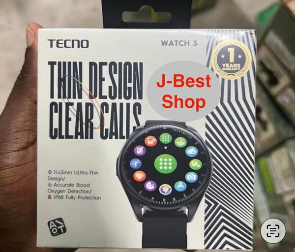 Tecno Watch 3 Design Mince