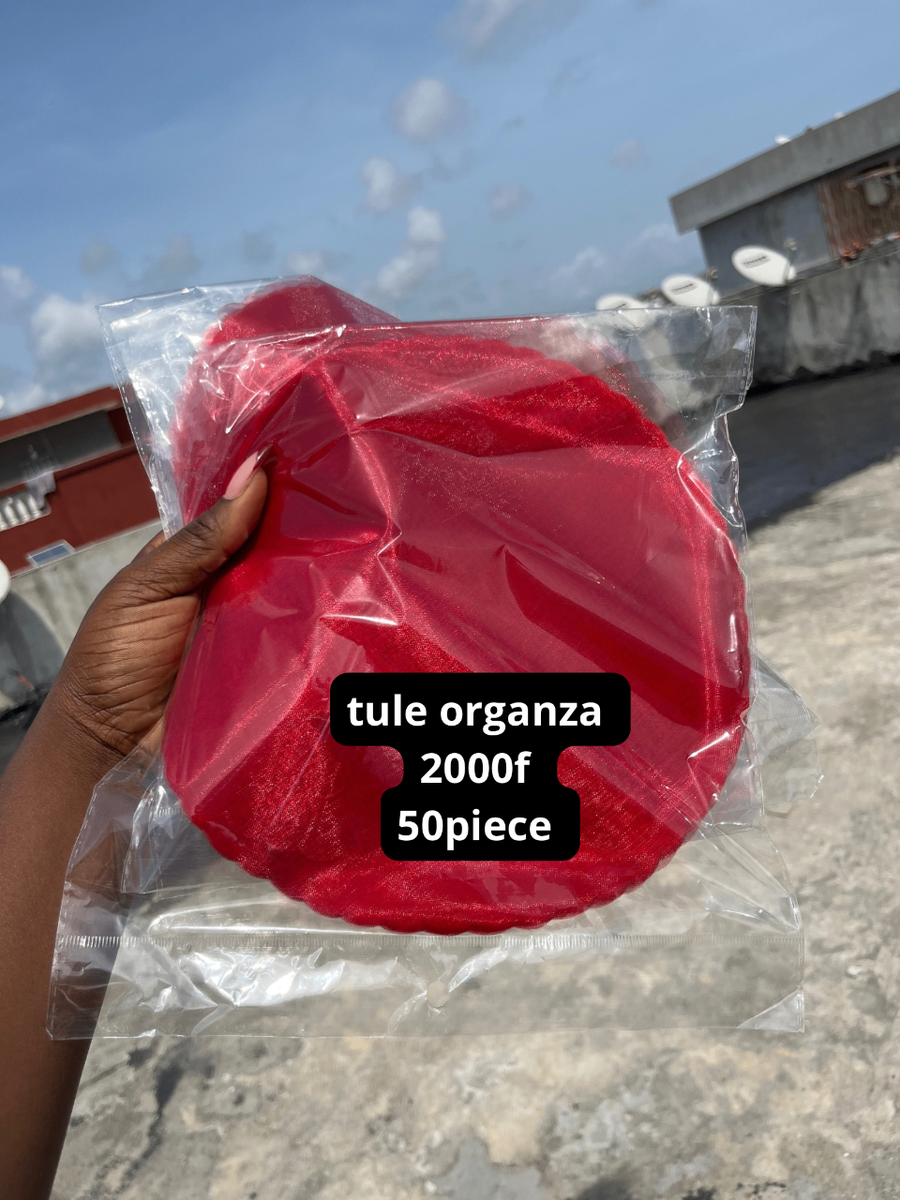 tulle organza pour dragées