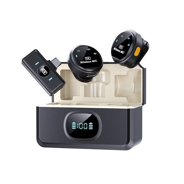 Microphone sans fil pour enregistrement