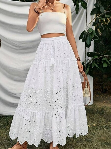 Jupe longue bohème femme