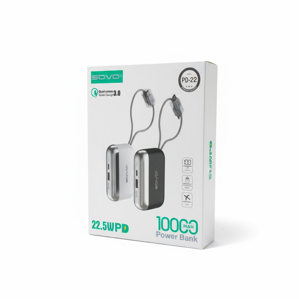 Batterie Externe 10000mAh SOVO