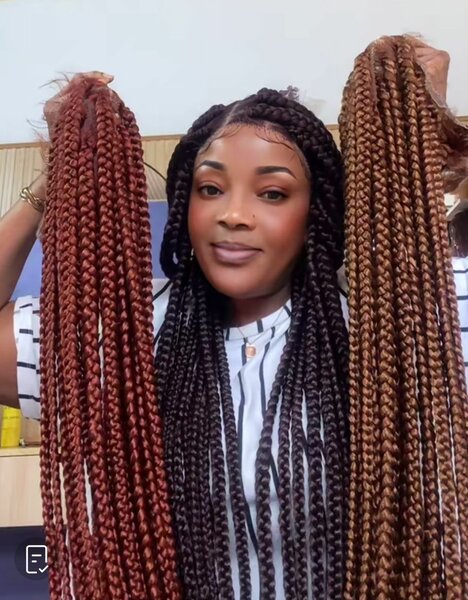 Tresses en Kanekalon