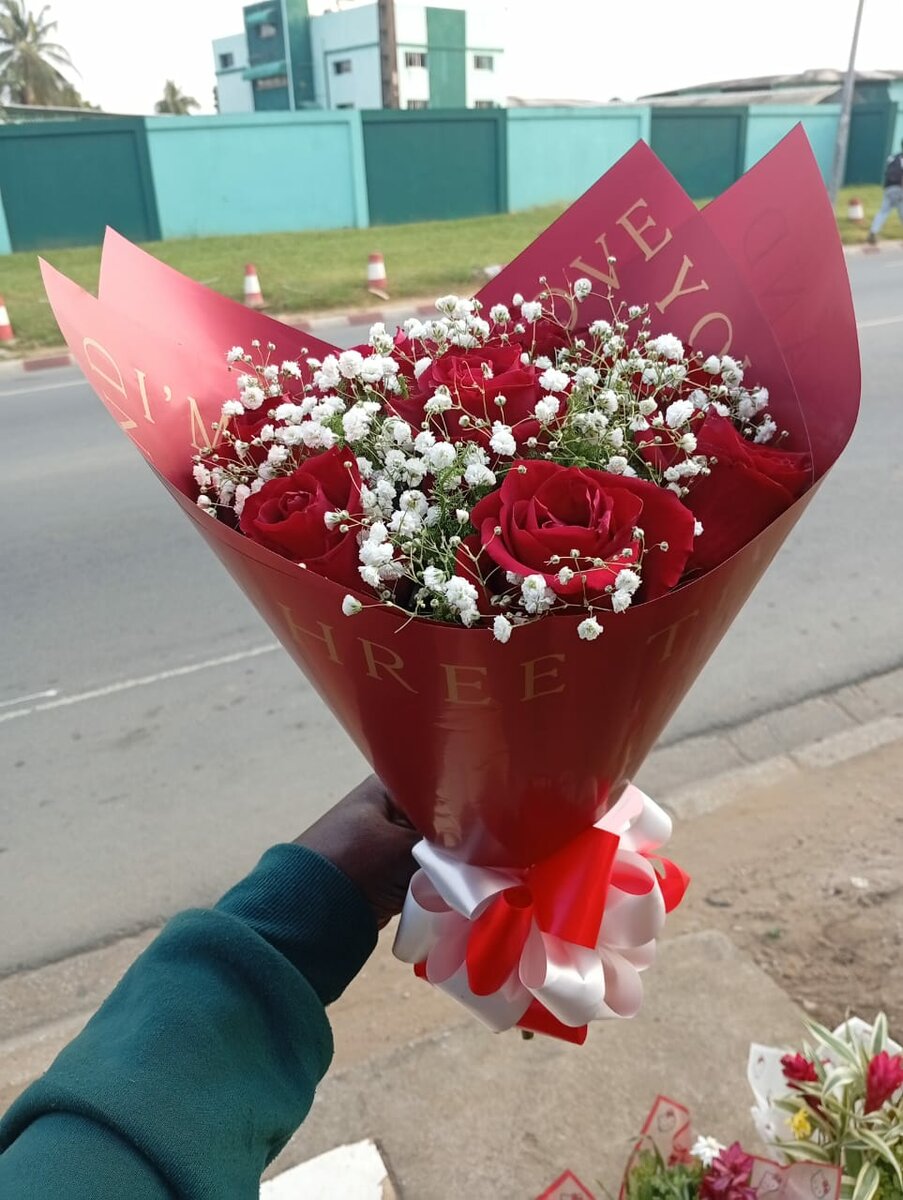 Bouquet de roses élégantes