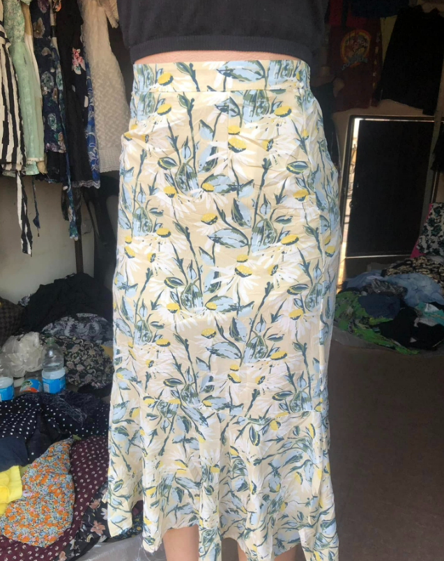 First grade silk skirt