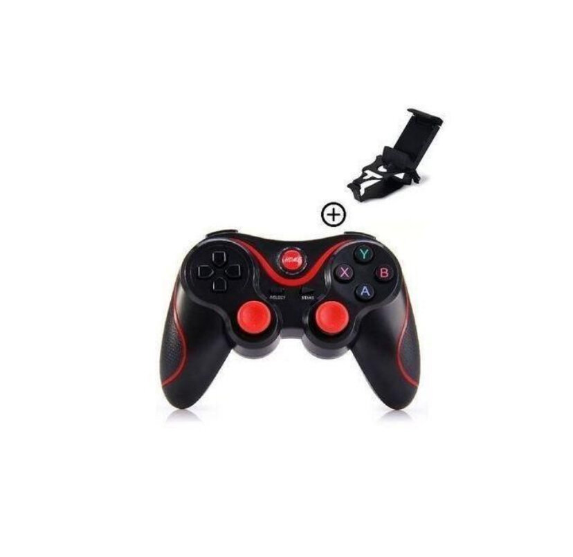 Manette de jeu sans fil avec support