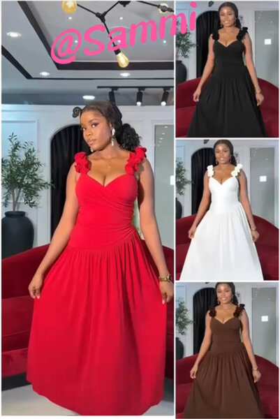 Robe élégante longue femme