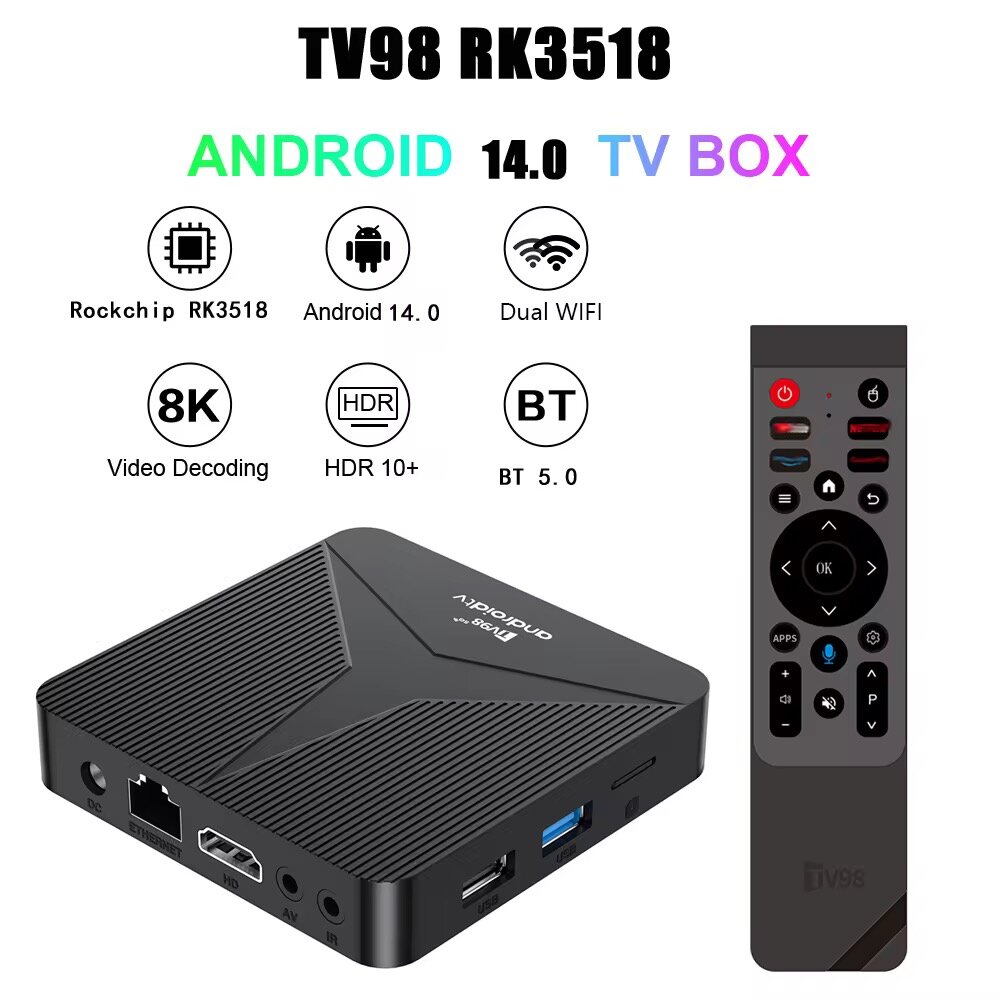 Android TV Box 8K HDR