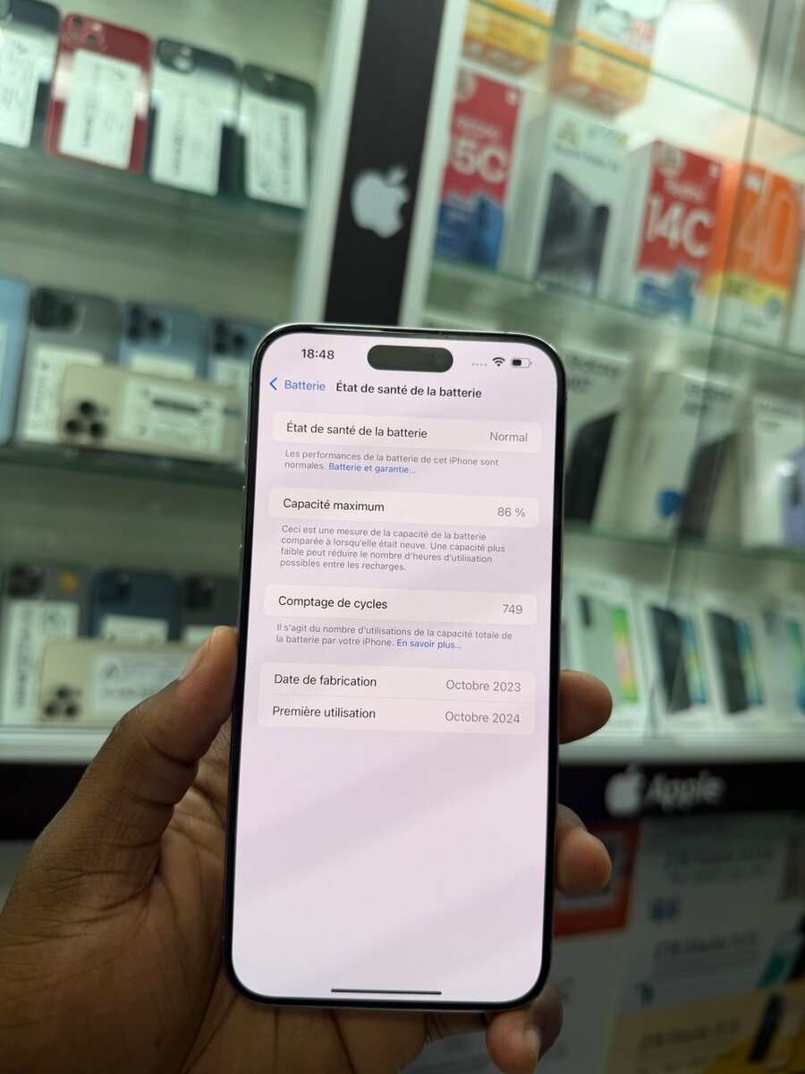 iPhone 15 pro Max 512go