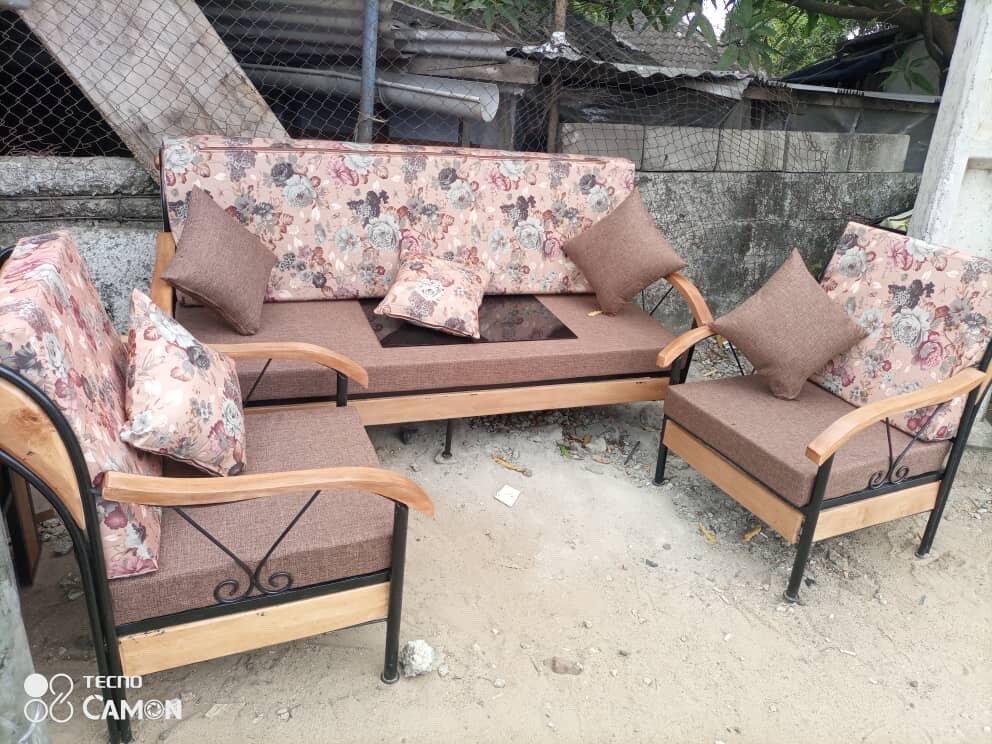 Fauteuils en fer forgé